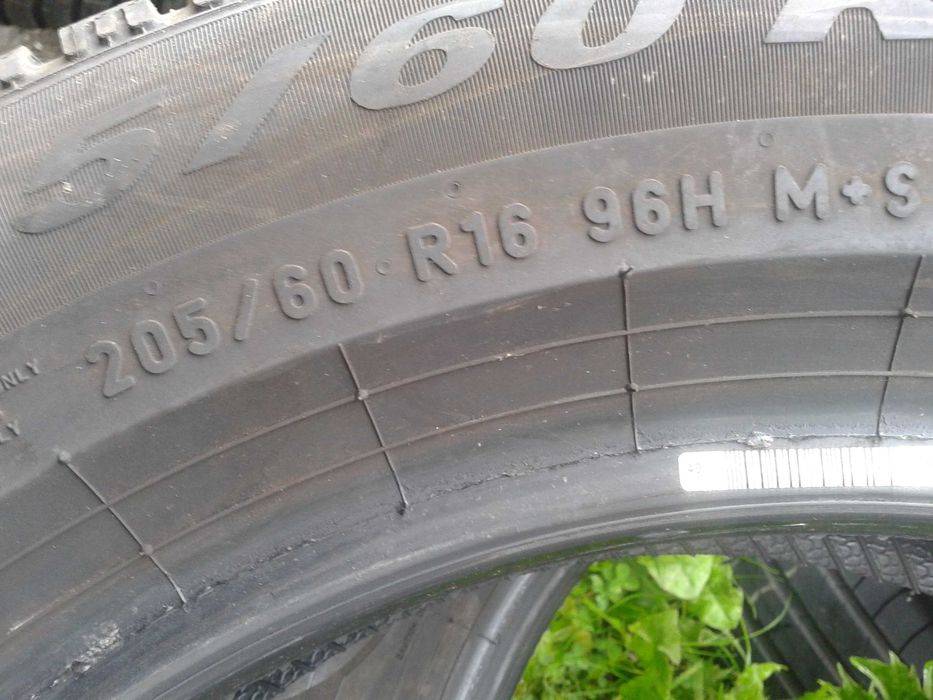 opony r16 23rok pirelli 205 60 cinturato winter 2 mielec 2szt jak nowe