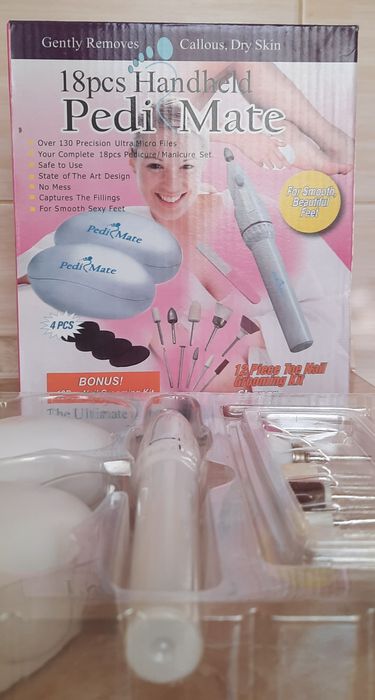 Набір для педікюру та манікюру Pedi Mate 18pcs