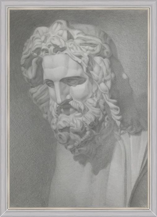 Академический рисунок. «Зевс» А3.