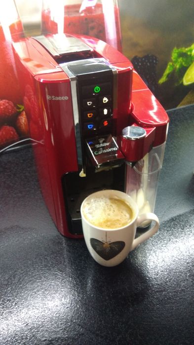 Ekspres do kawy na kapsułki saeco Tchibo cafissimo