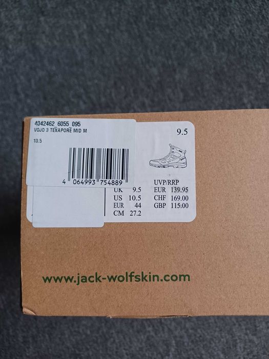 Buty trekkingowe Jack Wolfskin vojo 3 texapore mid m