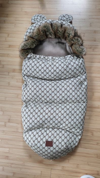 Śpiworek dziecięcy zimowy do wózka, do sanek Tatimi