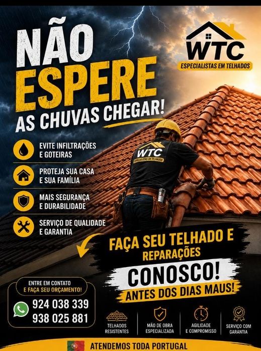 Experts in metal roof structures, sandwich panels, and Lusitanian tiles