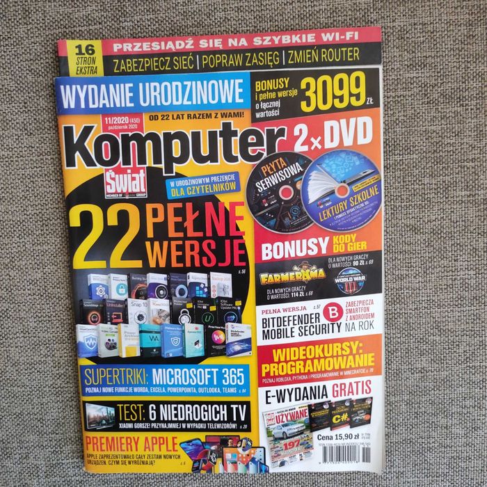 Czasopismo Komputer Świat nr 11/2020