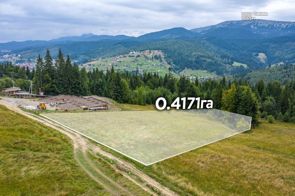 Земельна ділянка с. Яблуниця (2км від Буковелю)