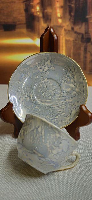 Porcelanowy komplet kawowo-herbaciany CHODZIEŻ dla 6 osób