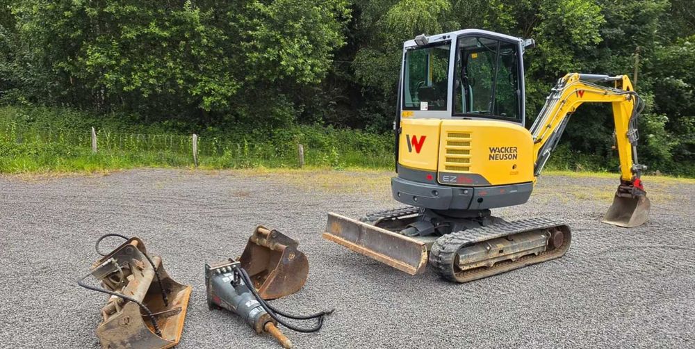 Wacker Neuson EZ 26 Edition B   waga koparki 3T młot łyżki VDS