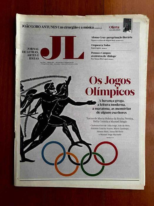 Jornal de Letras: Os Jogos Olímpicos