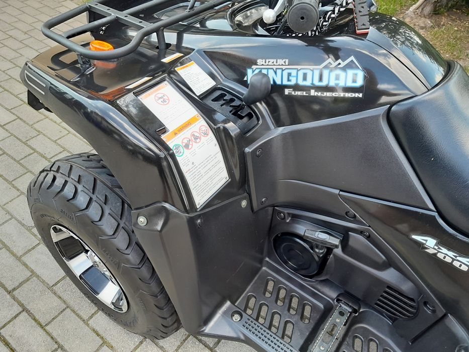 Suzuki kingquad 700 salon pl jak nowy 1700km Zarejestrowany Doposazony