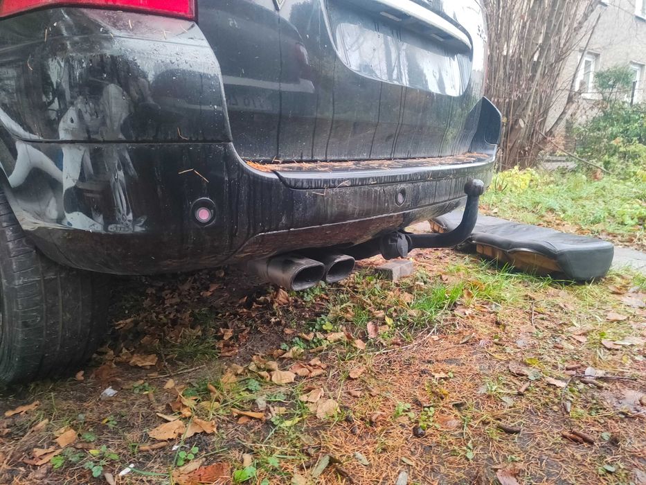 Karoseria na czesci Peugeot 307 kombi 2004,kolor czarny EXLD