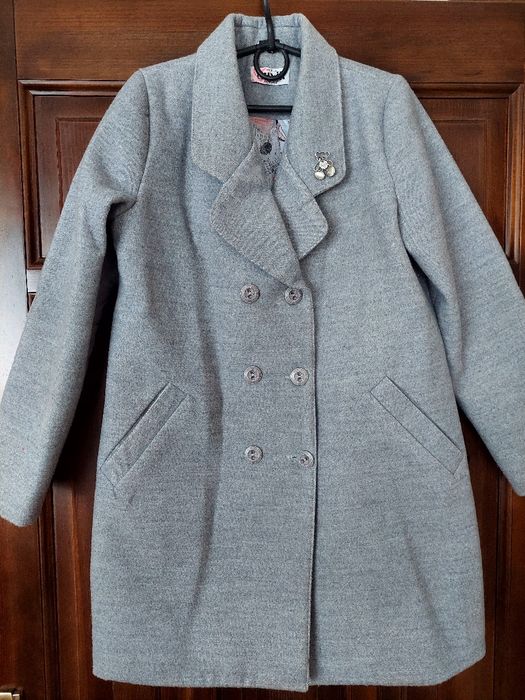 Осіннє дитяче стильне пальто