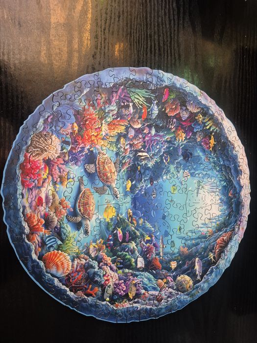 Puzzle drewniane