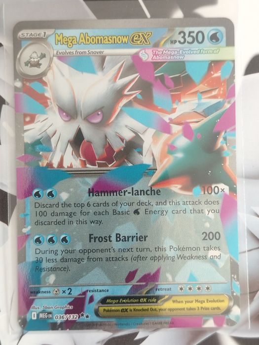 Mega Abomasnow Ex