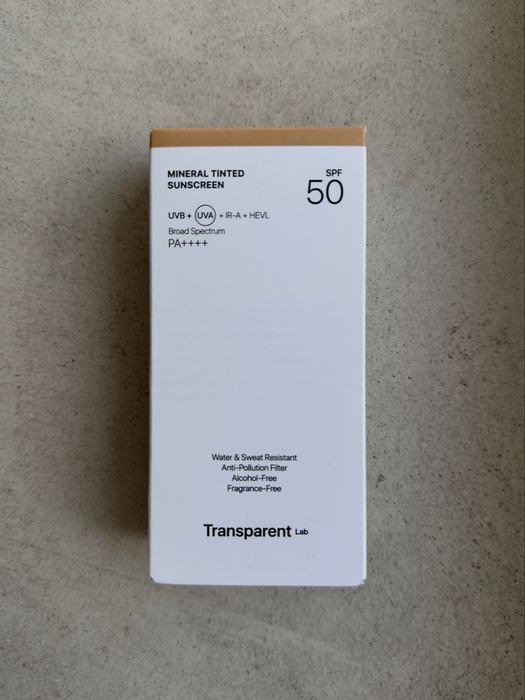 Сонцезахисний крем Transparent Lab Mineral Tinted Sunscreen Medium 100ml