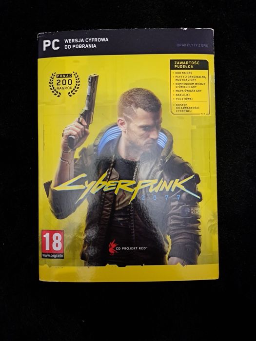 Gra Cyberpunk na PC nieuzywana