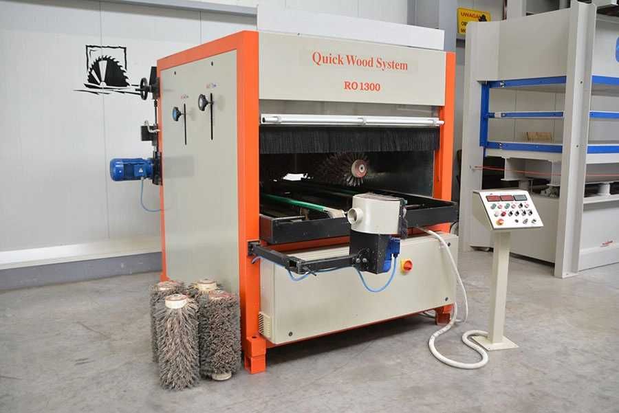 Szczotkarka Quickwood - rotor ze szczotkami