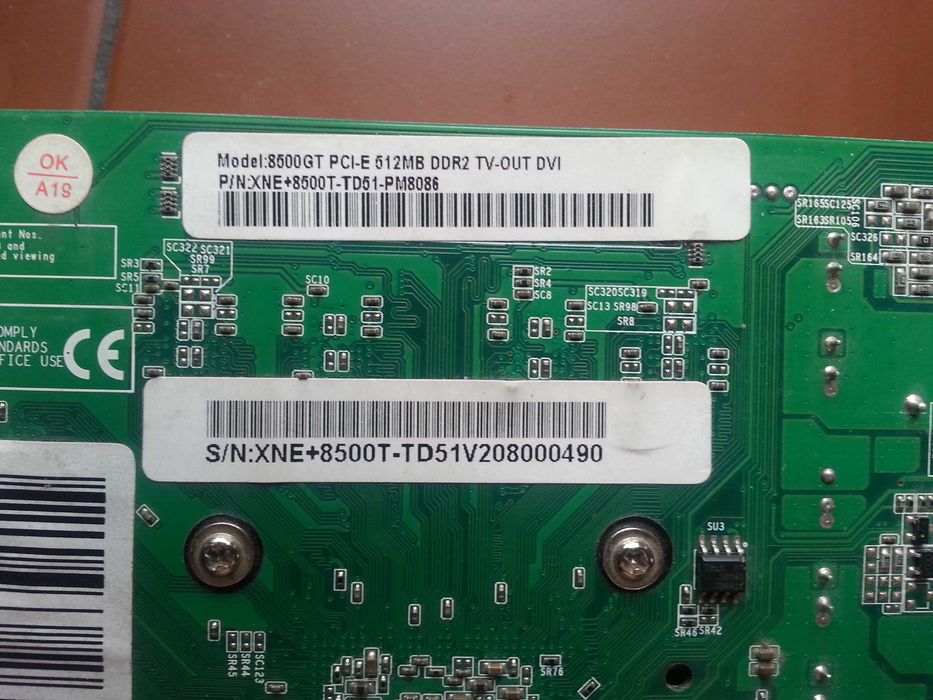 Karta grafiki DDR2 512 GB PCI-e16