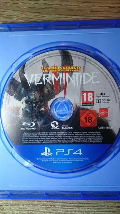 Warhammer Vermintide 2 PS4 Playstation 4 Wiedźmin skyrim dying light