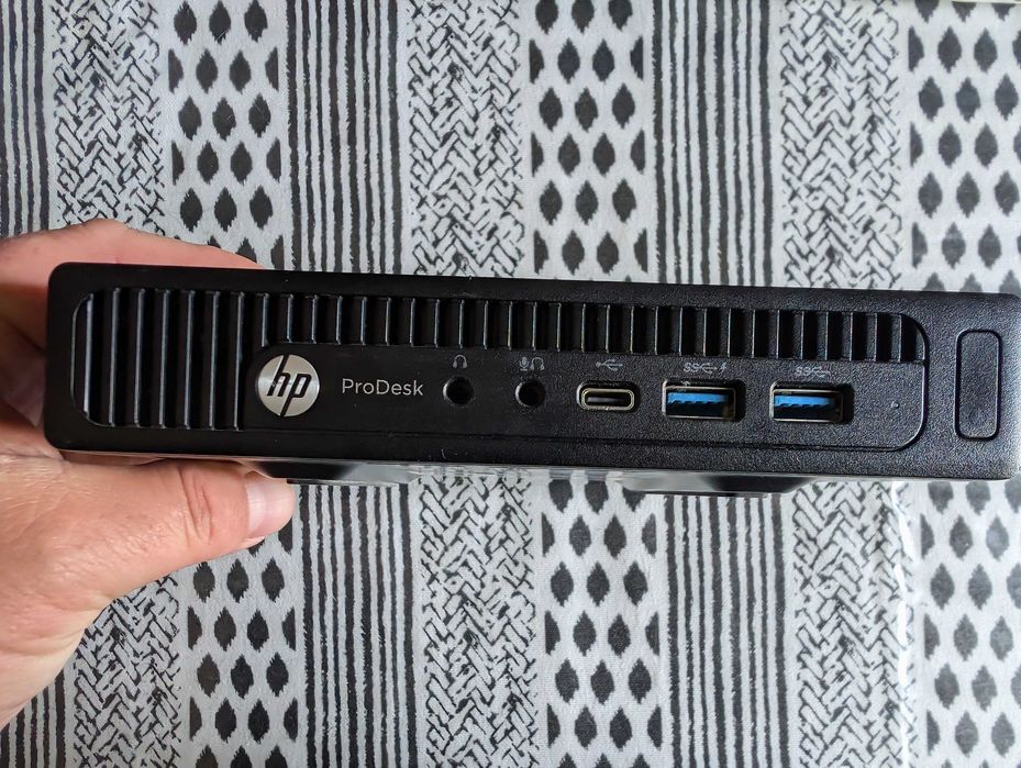 Vendo micropc HP Prodesk g2 Mini i5-6500T com 512gb ssd e 8gb ram ddr4 usado