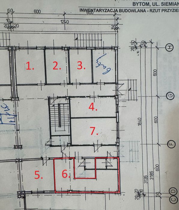 Lokal biurowy użytkowy Bytom ul. Siemianowicka przy DK94 od 14 do 25m²