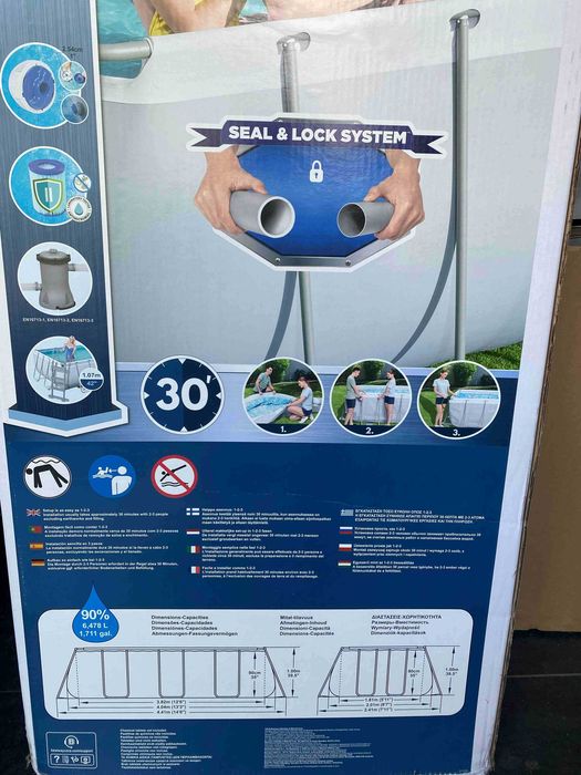 Basen stelażowy Bestway  4x2 metry