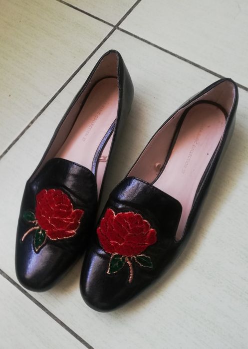 Шкіряні жіночі  балетки