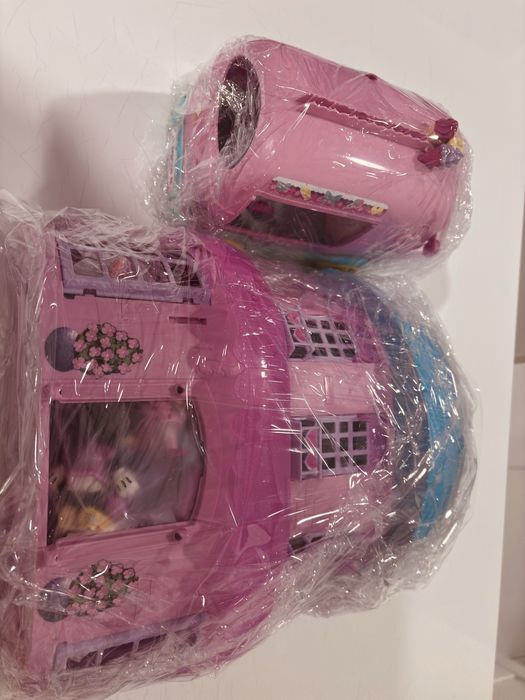 Casa Minnie Mouse Disney + Carrinha e Acessórios - Playset Completo