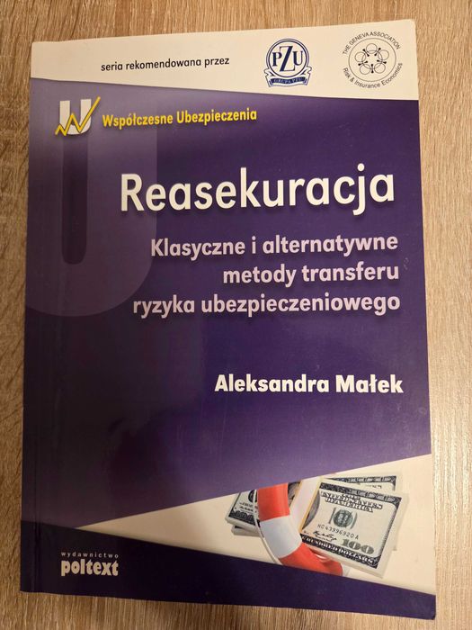 Książka Reasekuracja Aleksandra Małek