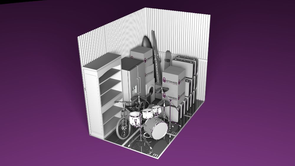 Wrocław / Psie Pole (Karłowice) / Krzywoustego – kontener magazynowy