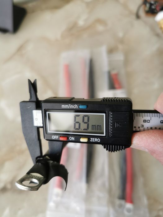 Набір акумуляторних інверторних кабелів 2AWG