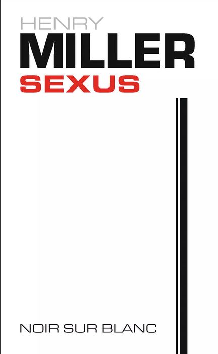 Sexus. Noir sur Blanc. Nowy Produkt