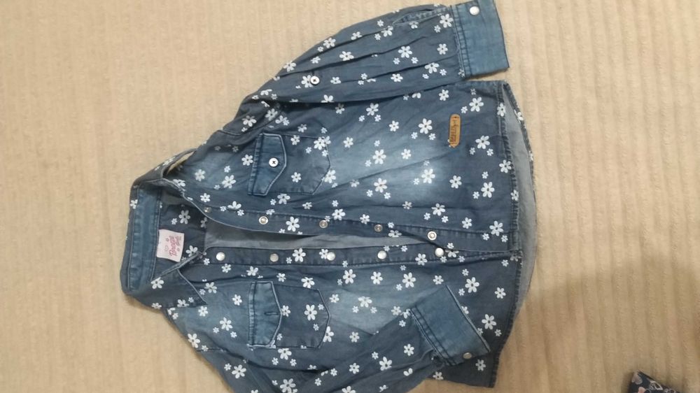 Джинсовка для дівчинки