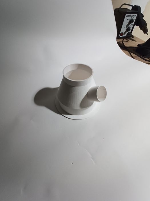 Odsysacz pyłu do wiertnicy, śr. wiertla 63 mm, osłona przeciwpyłowa.