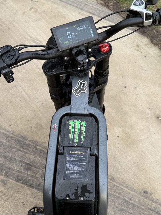 EKX X21 Motocykl elektryczny 48V 2000W Prędkość 55KMH 35AH