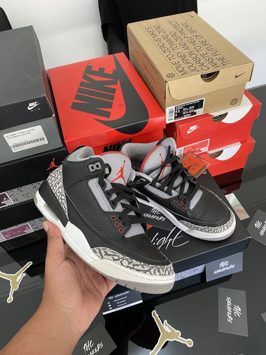 Jordan 3 Black Cement
