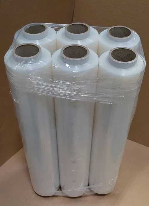 Folia stretch 1,5 kg transparentna.