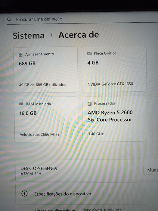 PC Gaming Ryzen 5 Rgb