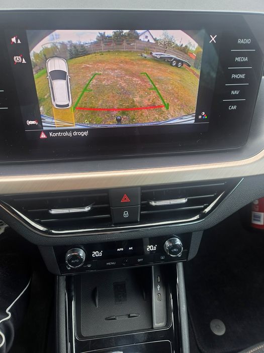 Škoda Kamiq Skoda Kamiq 2021r Benzyna 150 KM Wirtual Kokpit Alu Navi