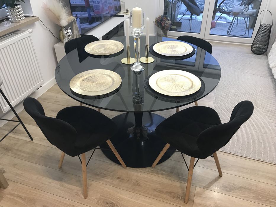 Stol szklo hartowane   Wloski