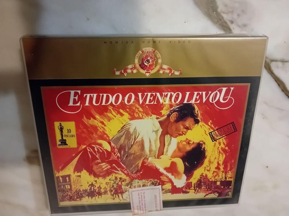 Vhs Duplo Antigo E Tudo o Vento Levou