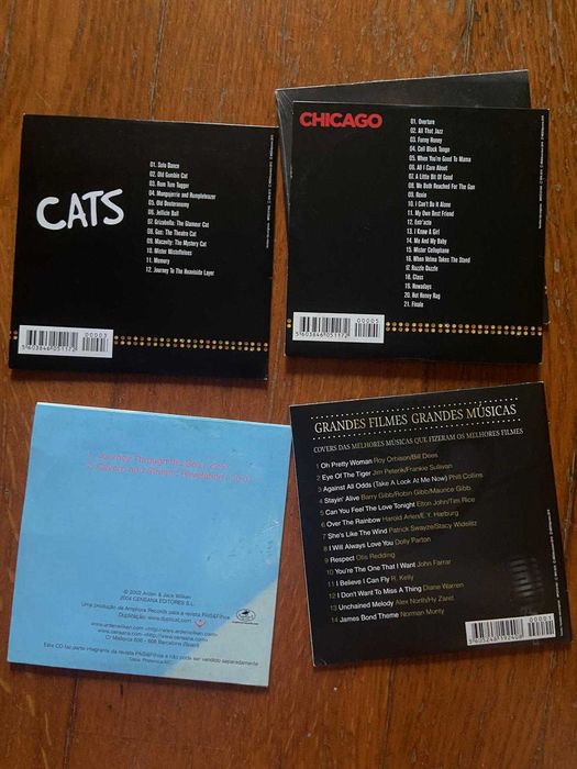 Lote CDs: Capa gatefold