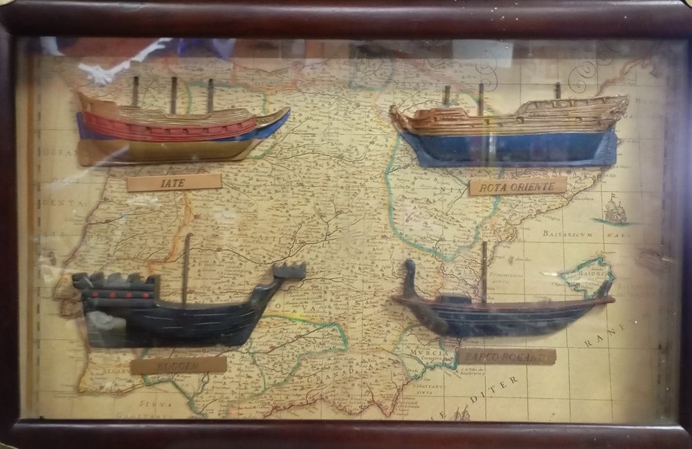 Quadros alusivos à navegação