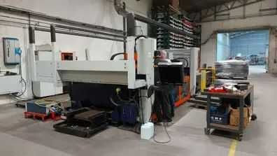 Conversão LASER CO2 corte de metais em LASER FIBRA