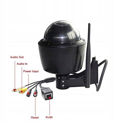 Kamera PTZ Obrotowa 5x Zoom Optyczny IP WiFi