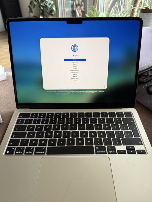 MacBook Air M2 256GB SSD, 8GB, 100% battery Poznań Zawady • OLX.pl