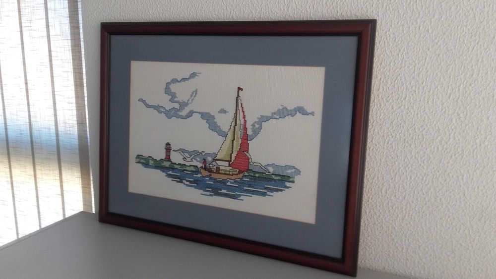 vendo quadro em ponto cruz