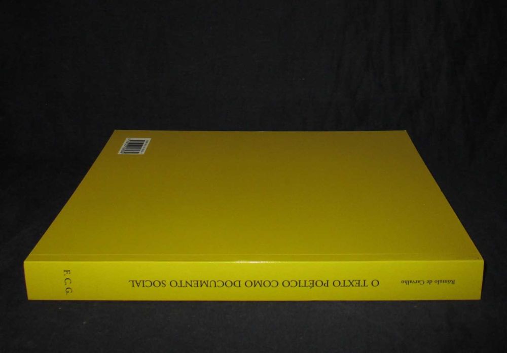 Livro O Texto poético como documento social Rómulo de Carvalho