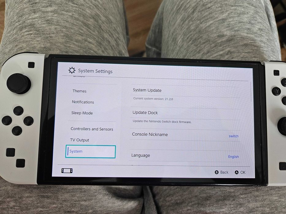 Nintendo switch oled