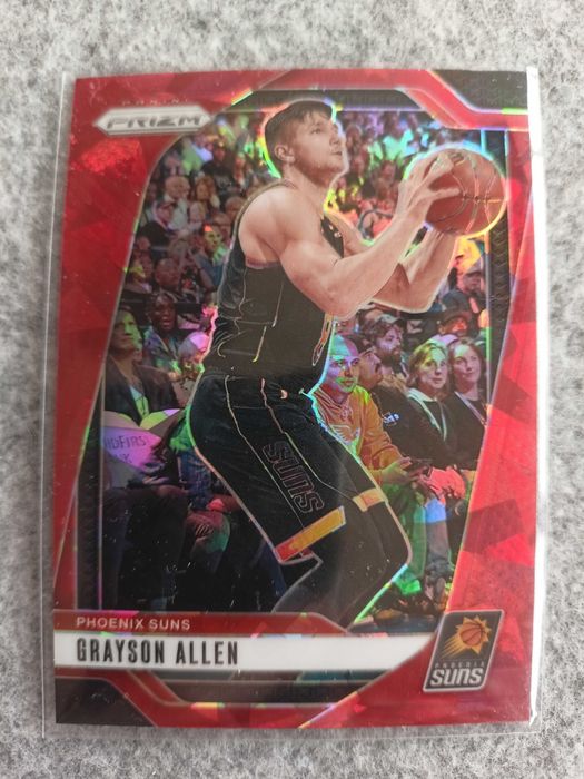 Karta NBA 2024-25 Prizm Red Ice Grayson Allen Phoenix Suns