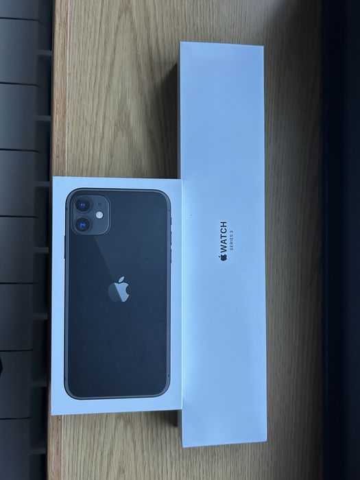 [Reservado] Vendo conjunto Apple – iPhone 11 + Apple Watch Series 3